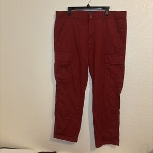 Mens Levi Cargo Pant Burgundy 38x30 Levi's Strauss